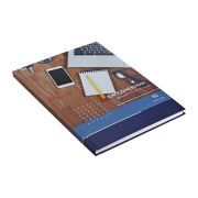 Ежедневник недатированный А5, 80 л, тв. облож,блок офсет