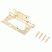 Петля накладная ПНУ без врезки длина 100мм (2,5 мм) ВР латунь