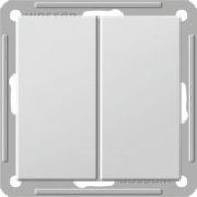Выключатель СУ под рамку 2кл белый W59f Schneider