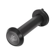 Глазок Фуаро дверной, оптика пластик DV 4/130-70/Z  BL черный