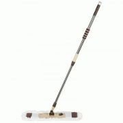 Швабра д/пола плоская микрофибра 14*54см,ручка 128см тел,лапша,карм,MopM15-L,310524