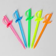 Шпажки для канапе «Шпага», набор 50 шт., 8 см, МИКС