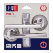 Ручка дверная LM/A R.TL54.POLO/HD SN/CP-3 мат. никель/хром Комплект ручек