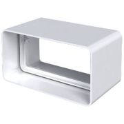 Соединитель пластик, 60х120, 60120СКП