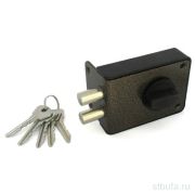 Замок накладной Зенит ЗН1-3-1  бронза,