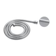 Шланг д/душа с 2-ым замком растяжной (150см-210см), вращение лейки ,360 град.