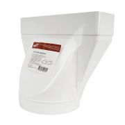 Соединитель круглого воздуховода с плоским 60*204хD125мм ЭРА 620СП