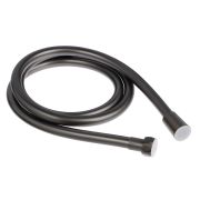 Шланг для душа, 150см, 1/2«(Имп)-1/2»(Имп), ПВХ, латунь, антитвист,графит.RAIN