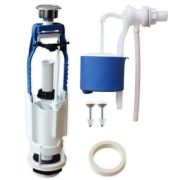 Арматура боковая подводка, универс. клапан, кнопка белая (А 105.56.14.0)