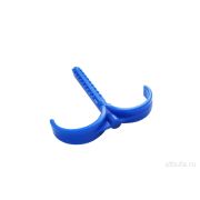 Дюбель-крюк двойной, для труб, 8х80мм