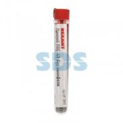 Припой без канифоли ПОС-61,(олово 61%) 10 г, O1.0 мм, колба