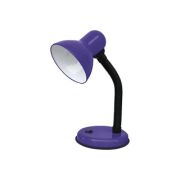 Св-к настольный E27 60W металл/пластик фиолетовый