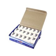 Ластик 3,8х2,2х1,6см капля, белый, синтетич.каучук.