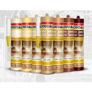 Герметик Соудал акриловый паркетный средний бук (дуб Емен) 280 мл 111256