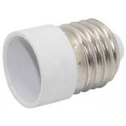 Переходник с цоколя E27 на E14 белый