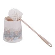 Ёршик туал-ный Ракушки,Морской круг,круглый (с подст.) М7869/М7867