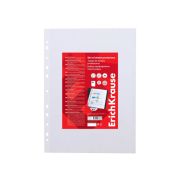 Набор перфофайлов пластиковых, 60 мкм, A4, прозрачный (упак 10 шт.)