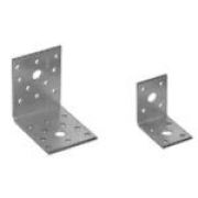 Крепежный уголок оцинкованный 105х105х90х1,8 мм