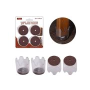 Набор протекторов для ножек мебели 4шт. D4см