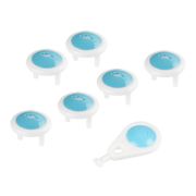 Заглушки для розетки, набор 6 шт заглушек + 1ключ