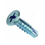 Саморез оконный белый цинк (кг.)