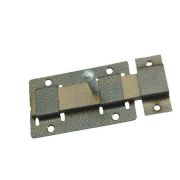 Задвижка дверная, движок 130х30мм, с полимерным покрытием  ЗД-02