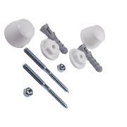 Крепление для умывальных раковин и унитаза в сборе, длина 140 мм