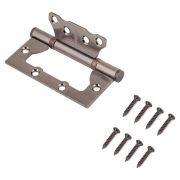 Петля накладная ПНУ без врезки длина 100мм (2,5 мм) медь