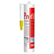 Герметик Профиль санитарный силикон белый 270 мл