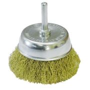 Щетка-крацовка для дрели со шпилькой «чашка» 65мм