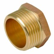Заглушка латунная наружная резьба 1/2