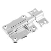 Задвижка накладная фигурная длина корпуса 100мм, оцинкованная ЗТ2-100