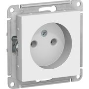 Розетка б/з белый СП, 16А (механизм ) ATLAS