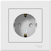 Розетка с/з белый СП, 16А (механизм ) ATLAS