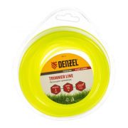 Леска для триммера звезда 3 мм х 15 м,  блистер FLEX CORD// Denzel