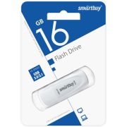 Флешка USB 16Gb SmartBuy Scout white USB 3.0