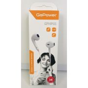Наушники вставные GoPower GPHP01 белый