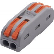 Клемма соединительная СМК проходная 2х(0,08-2,5/4 мм2) (цена за 1 шт)