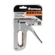 Степлер скобозабивной тип №53 4-14мм регулировка силы удара металл. корпус(скобы зап)