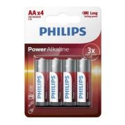 Батарейка АА  LR06 BL*4 PHILIPS POWER (1,5В)