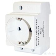 Розетка РАр 10-3 с З/К на DIN-рейку.
