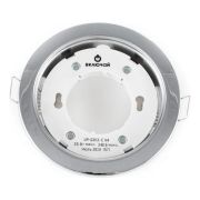 Светильник потолочный встраиваемый GX53 H4, цвет: хром,