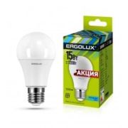 Cветодиодная лампа Ergolux LED А60-15W-E27/4500K.