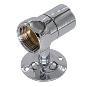 Переходник 1«х3/4» г/ш с воздухоотводчиком, колпачком, креплением для п/с хром.