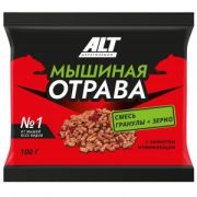 От грызунов (гранулы + зерно) 100гр. Мышиная Отрава ALT