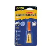 Клей Секунда, универс. обувной 3г. на ед. блистере.