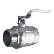 Кран латунный внутренняя/наружняя резьба рычаг  1 1/4