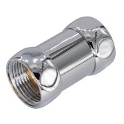 Соединение прямое г/г 1«х1» для п/с хром.