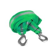 Трос буксировочный  5 тонн, 2 крюка, в сумке,