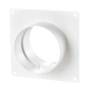 Соединитель с монтажной пластиной d-100мм